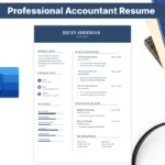 Professional Accountant Resume Template