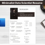 Minimalist Data Scientist Resume Template