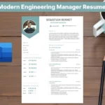 Modern Engineering Manager Resume Template