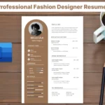Professional Fashion Designer Resume Template