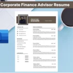 Corporate Finance Advisor Resume Template