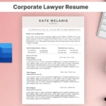 Corporate Lawyers Resume Template
