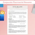Corporate Pharmacist Resume Template